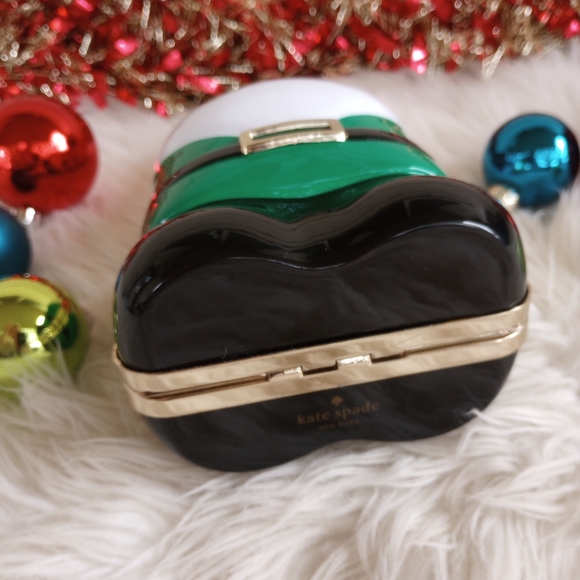 Kate Spade Christmas Santa Claus Gnome Crossbody Bag - Picture 9 of 14